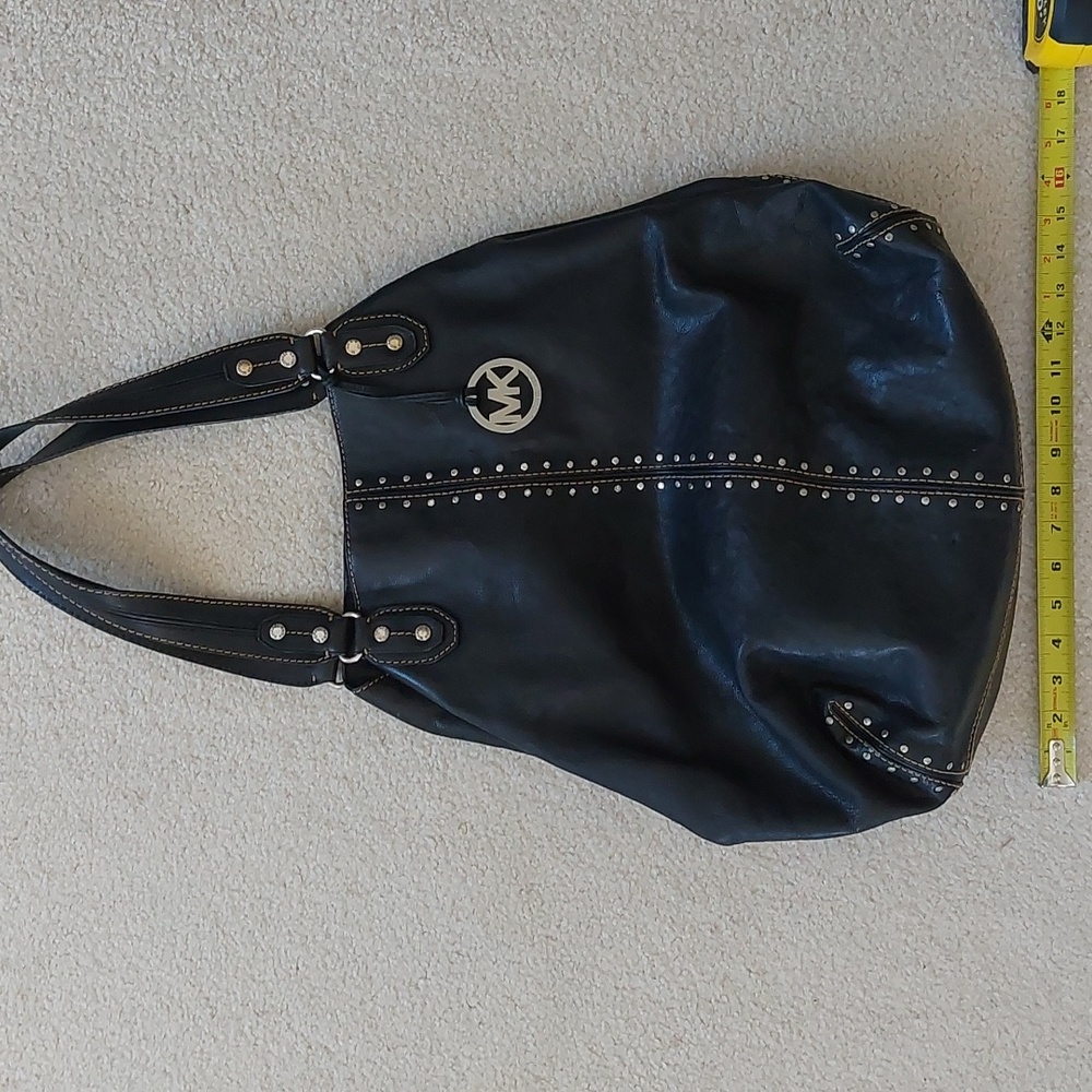 MICHAEL KORS, Black, Studded, Leather, Hobo & Denim, Blue, Bold, Striped Tote